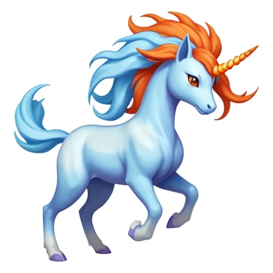 Rapidash-Suicune-fakemon-creature-hybrid sticker