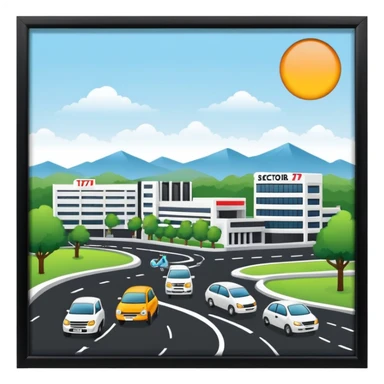 Sector 17 Chandigarh  sticker