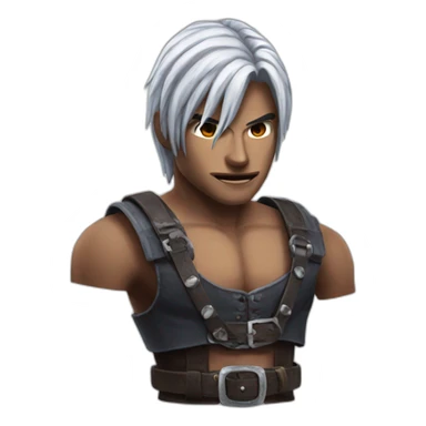 Dante from devil may cry sticker