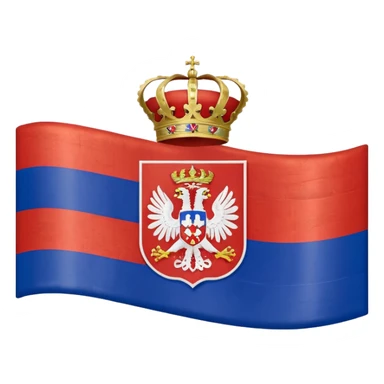 Serbia yugoslavia flag sticker