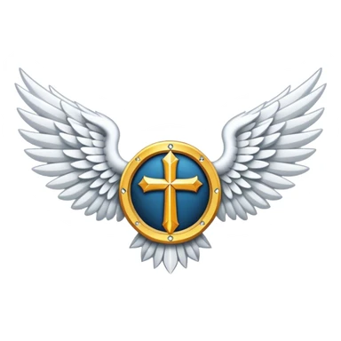 dominus' emblem holy wings sticker