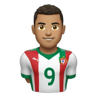 Ronaldo Portugal sticker