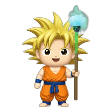 Son goku shisha sticker