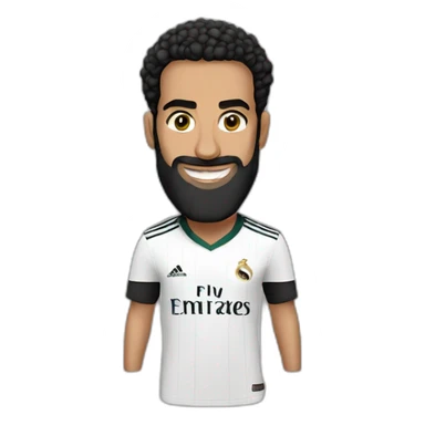 Mohammed salah in alittihad clup sticker