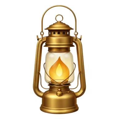 Lantern

New look:

Brass or iron base (#695C48).

Light glow: soft amber (#FFD88A) with slight haze effect.

Replace glass reflection with matte finish.

Optional rope handle wrapping. sticker