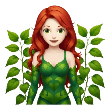 poison ivy standing sticker
