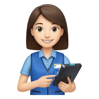 Walmart cashier sticker