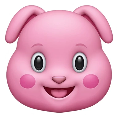 Pink labubu emojis  sticker