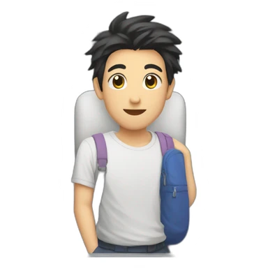 brahim-train-japon sticker