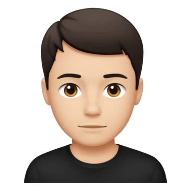 Landak serm hitam sticker