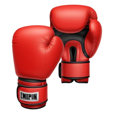 kickboxing gloves sticker