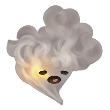 smoky heart sticker