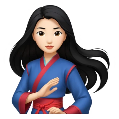 Mulan sticker