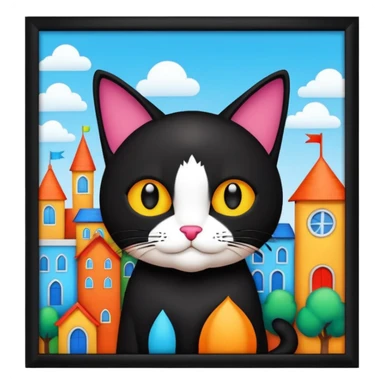Katten Ville sticker