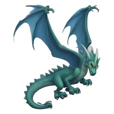 Alas de dragón  sticker