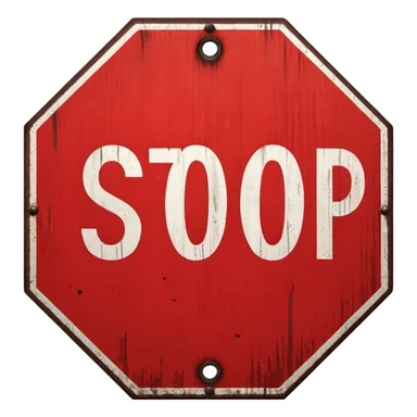 Stop😔🖐 sticker