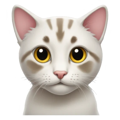 cat with love sticker