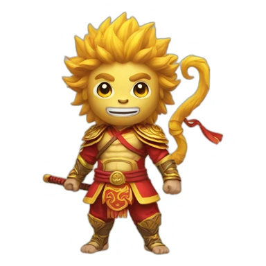sun wukong sticker