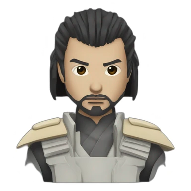 blade runner samurai cyberpunk harrisson ford sticker