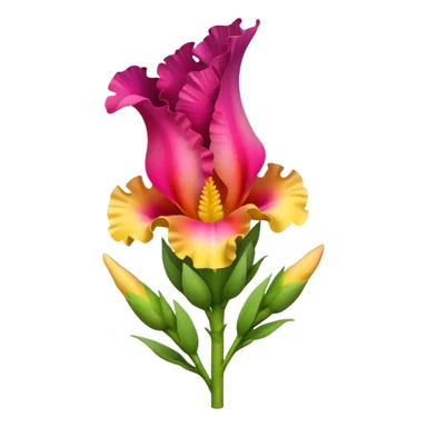 snapdragon flower sticker