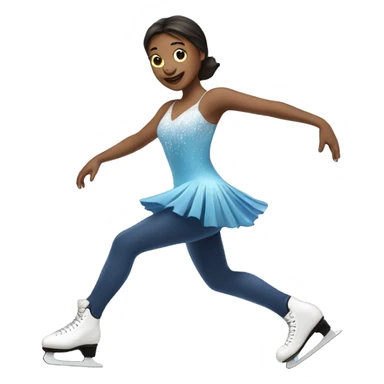 Ice skater  sticker