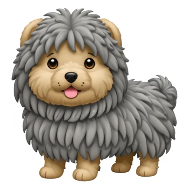  puli dog  sticker