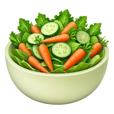 BOWL DI INSALATA,  iperrealistico 4kNo tomatoes sticker