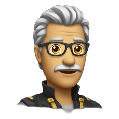 helluva boss stolas sticker