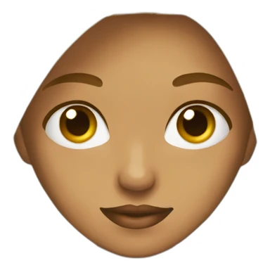 Blonde yeux maron sticker