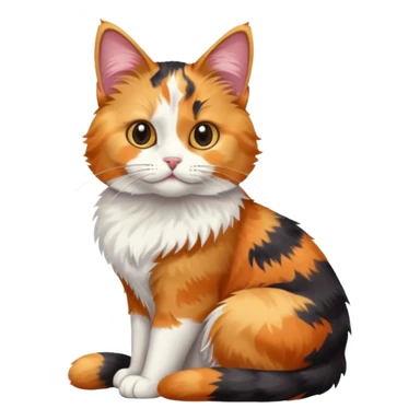 Calico chat drawing sticker