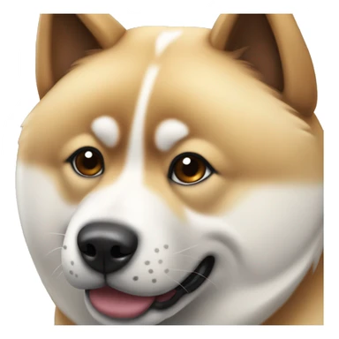 Ein Akita Inu  sticker