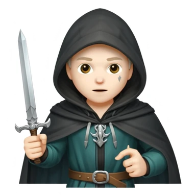 create a dnd style bandit_rogue.png for units that drank an invisibility potion using 48x48 pixels size sticker