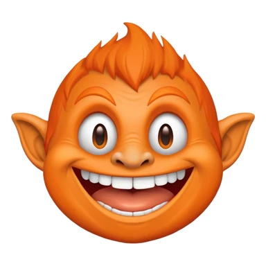 troll face with smirk sticker