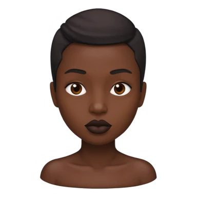 Black lips only sticker