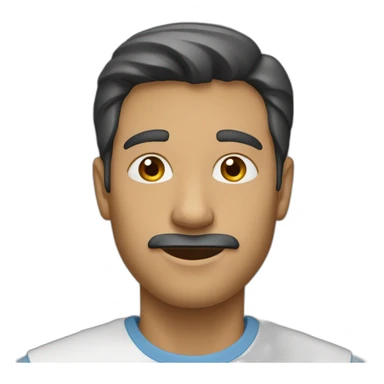 Un homme énervé  sticker