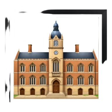 oxford university literature building sticker