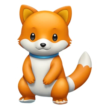 Buizel-Oshawott (full body) sticker
