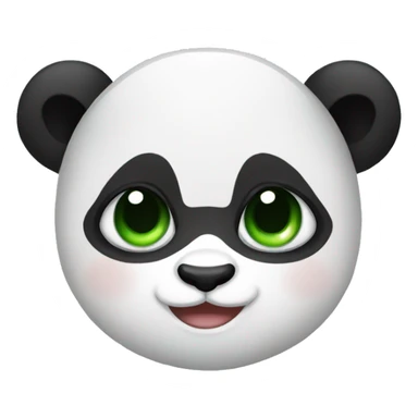 Baby 💚 as a panda sticker