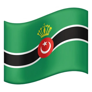 Just do a simple flag I want to put in my bio. Have u seen the panjshir flag do that it’s not in the emojis but make it exactly like the picture don’t add anything else. something on the middle search it up and make it in a shape of flag like the emojis no it’s goes like green on  sticker