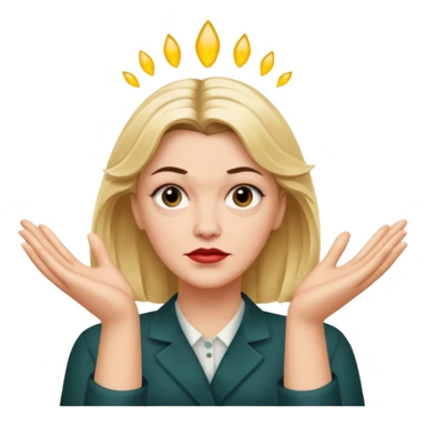 laura palmer hands' gesture sticker