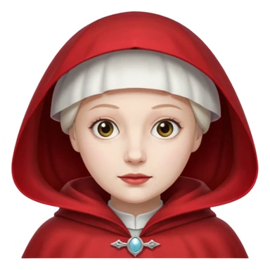 mujer de la portada de  el libro el cuento de la criada sticker