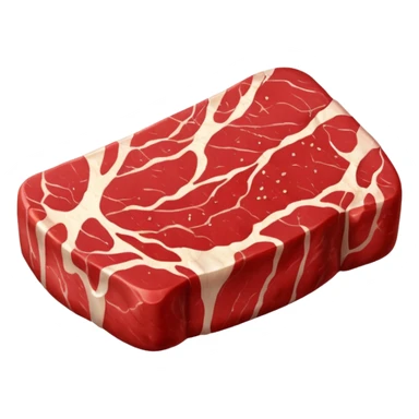 Beef steak sticker