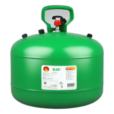 gas lpg 3kg green sticker
