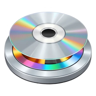 mac os compact disc music sticker