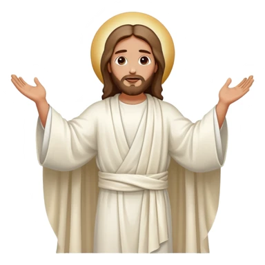 Jesus Christ risen from the tomb sticker