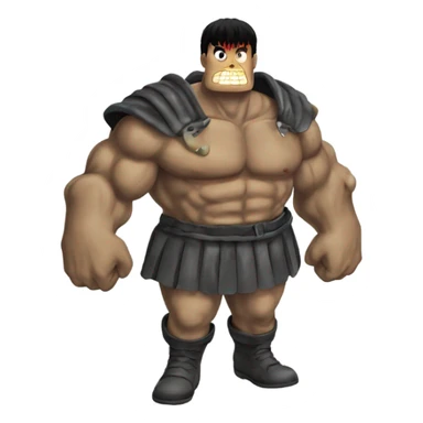 guts from berserk anime 1997 sticker