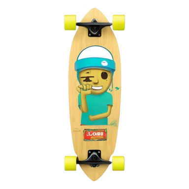 Longboard GLOBE Pinner Classic Bamboo sticker