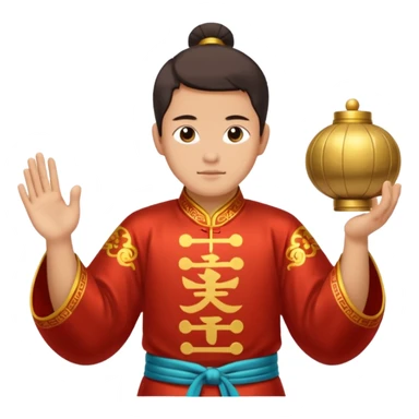 Chinese gong shou li sticker
