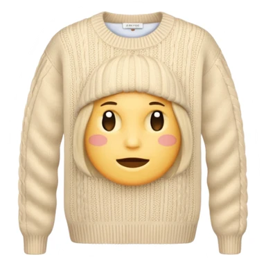 beije sweater sticker