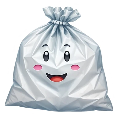 plastic bag sticker